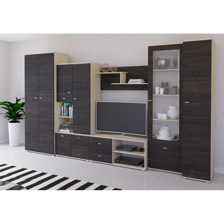 Ars nappali fal szett 370x51 (kőris