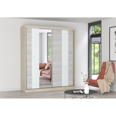Szekrény Multi 32 183x61 cm - sonoma tölgy ID NÁBYTEK