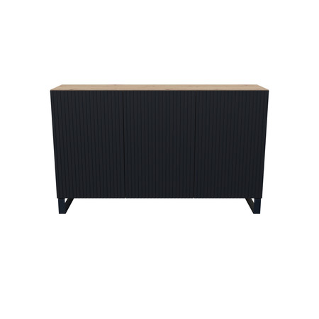 Komoda Remo Dub sonoma/černá Furniture