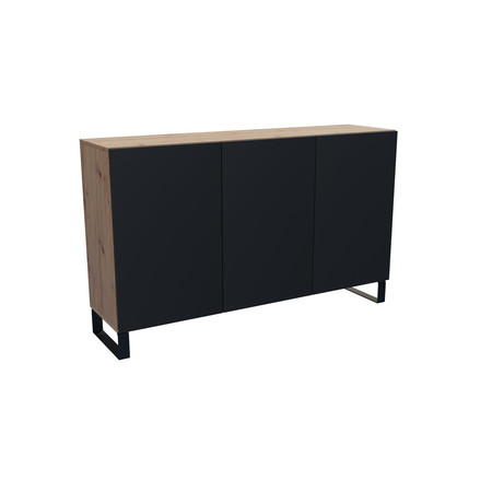 Komoda Leo Dub sonoma/černá Furniture