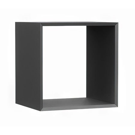 Töltőanyag a Malax 1x1 polchoz - antracit TOP Nábytek