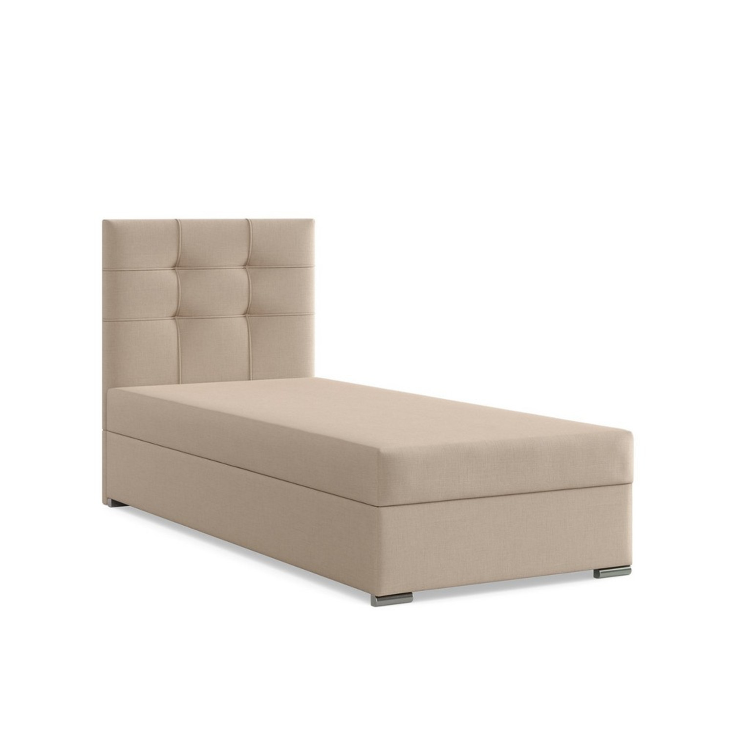 Kárpitozott ágy ELDA 90x200 cm rugós matraccal SG butor