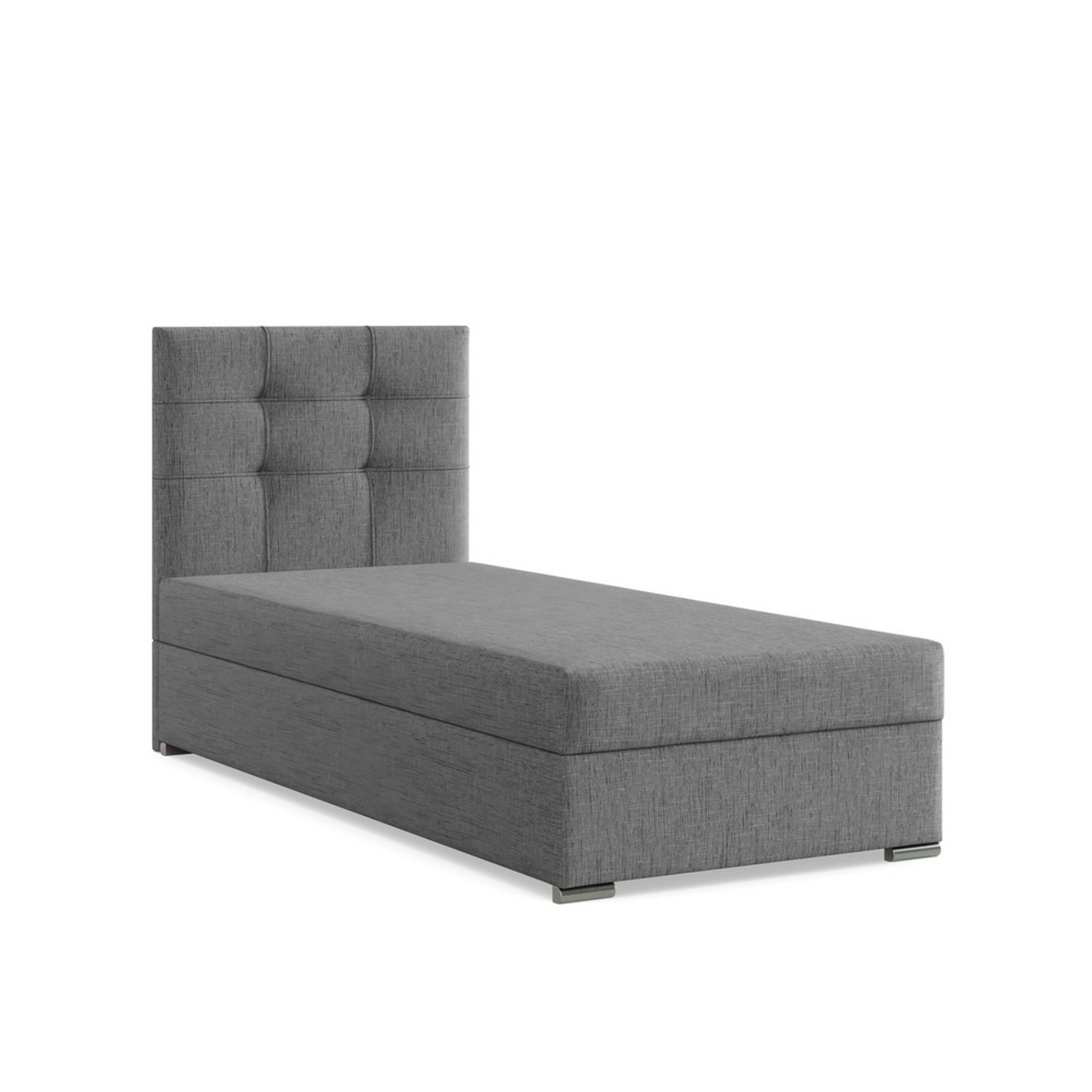 Kárpitozott ágy ELDA 90x200 cm rugós matraccal SG butor