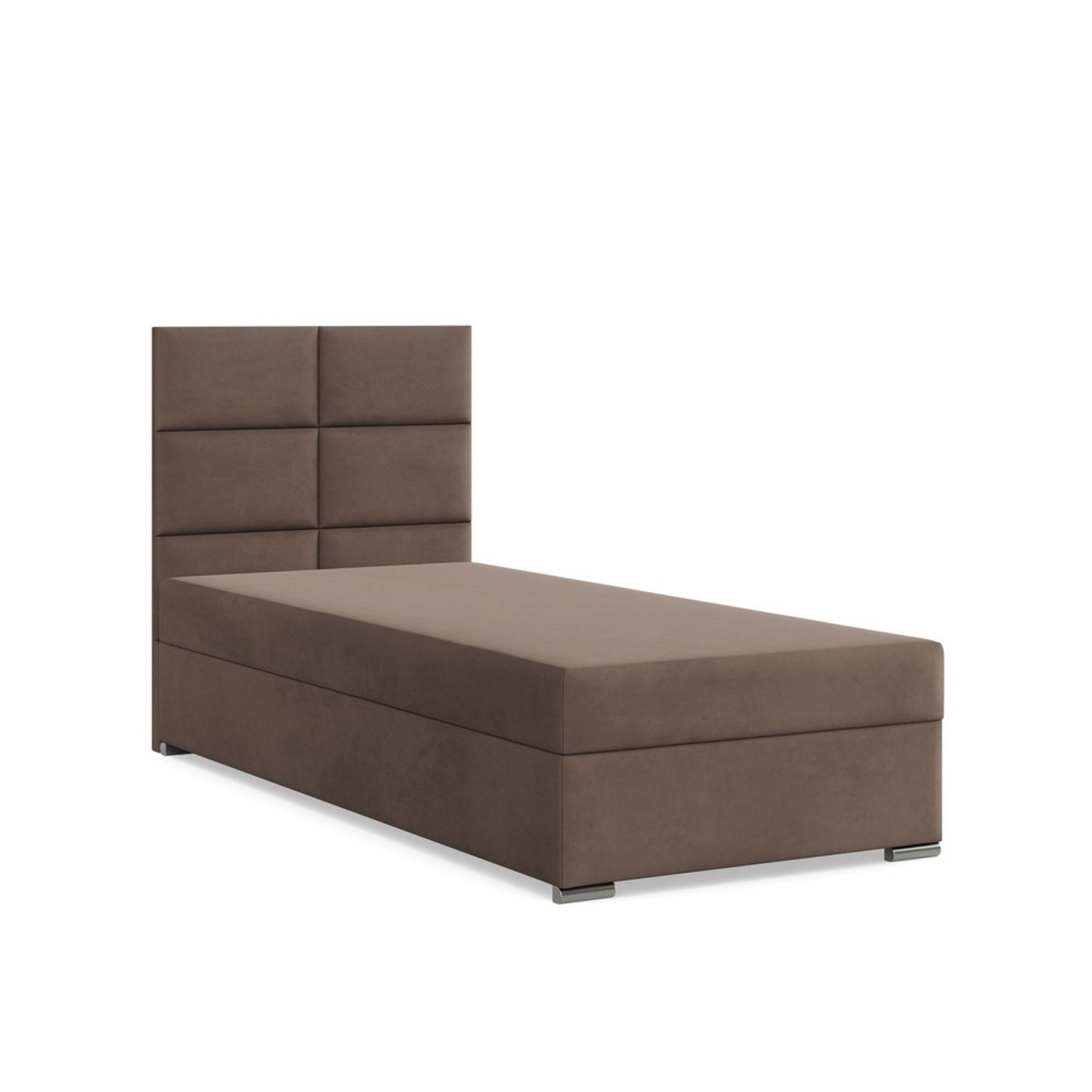 Kárpitozott ágy CALVI 90x200 cm rugós matraccal SG butor