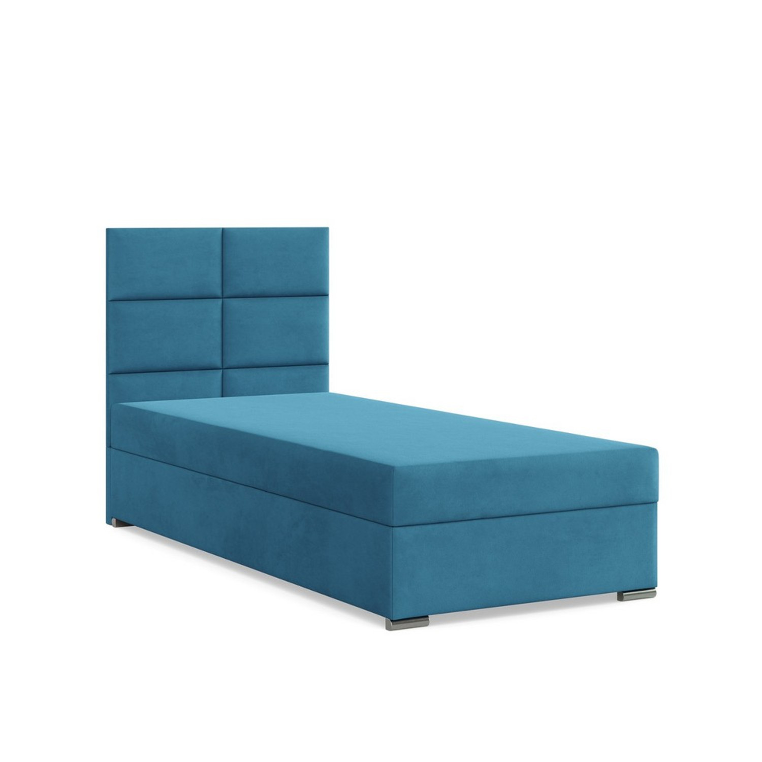 Kárpitozott ágy CALVI 90x200 cm rugós matraccal SG butor