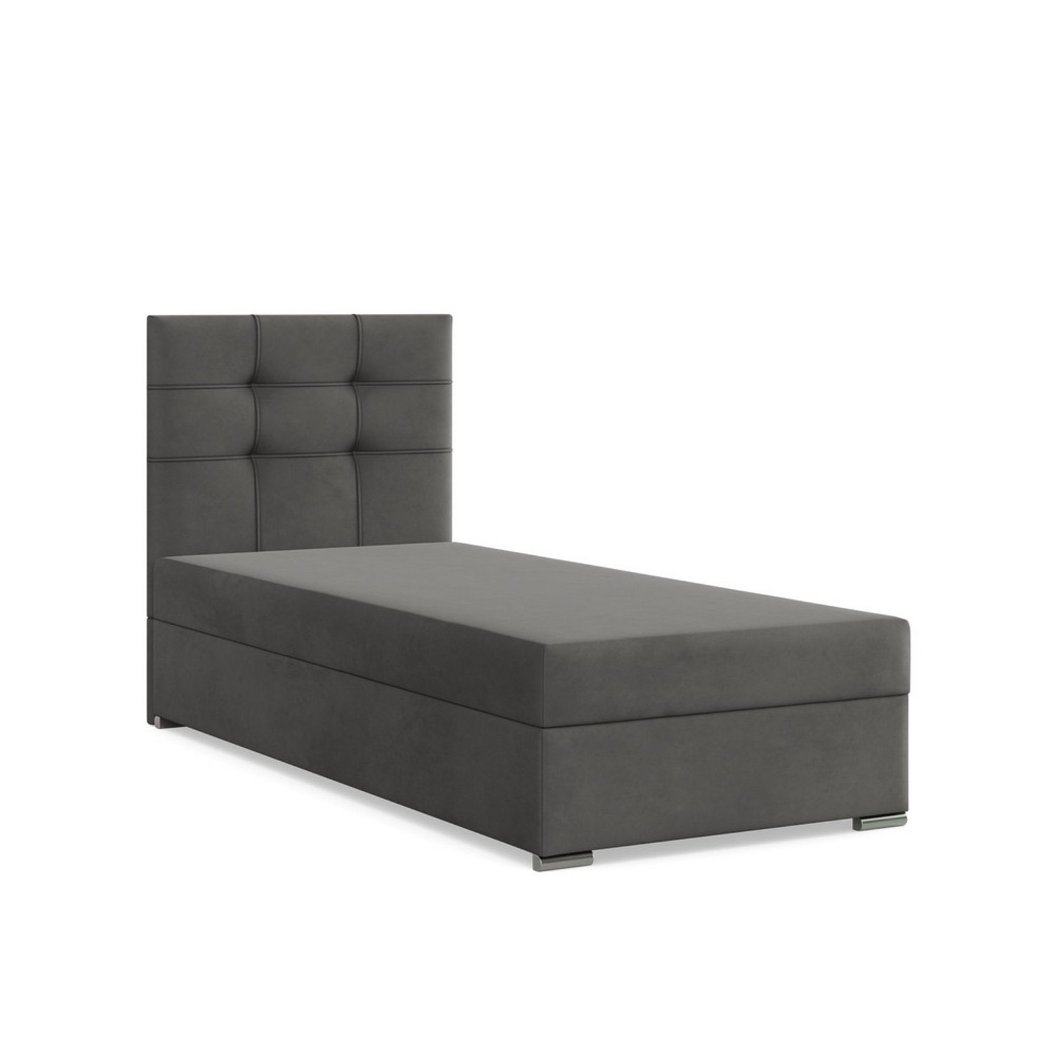 Kárpitozott ágy ELDA 90x200 cm rugós matraccal SG butor