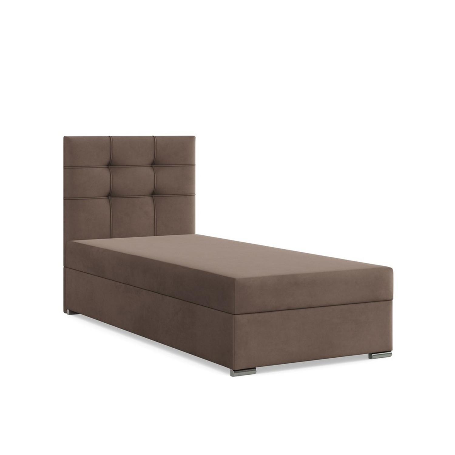 Kárpitozott ágy ELDA 90x200 cm rugós matraccal SG butor